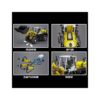 Mould King 17026 Pneumatic Construction Wheel Loader - 1803 PCS - Image 5