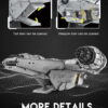 Mould King 21023 Razor Crest Starship - 5018 PCS - Image 10